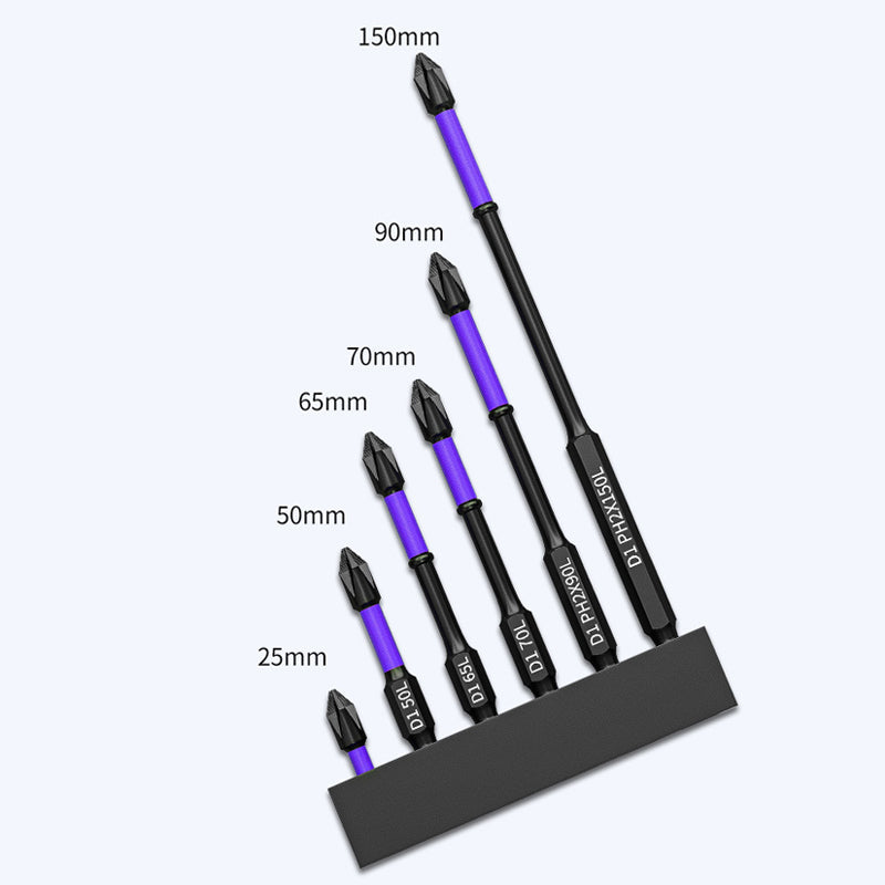Magnetische PH2-Schraubendreherbits - rutschfest, rostfrei und extrem haltbar (25-150 mm)