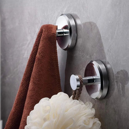 Crochets muraux de qualité supérieure - Fixation ultra-résistante sans perçage (2+2 GRATUITS)