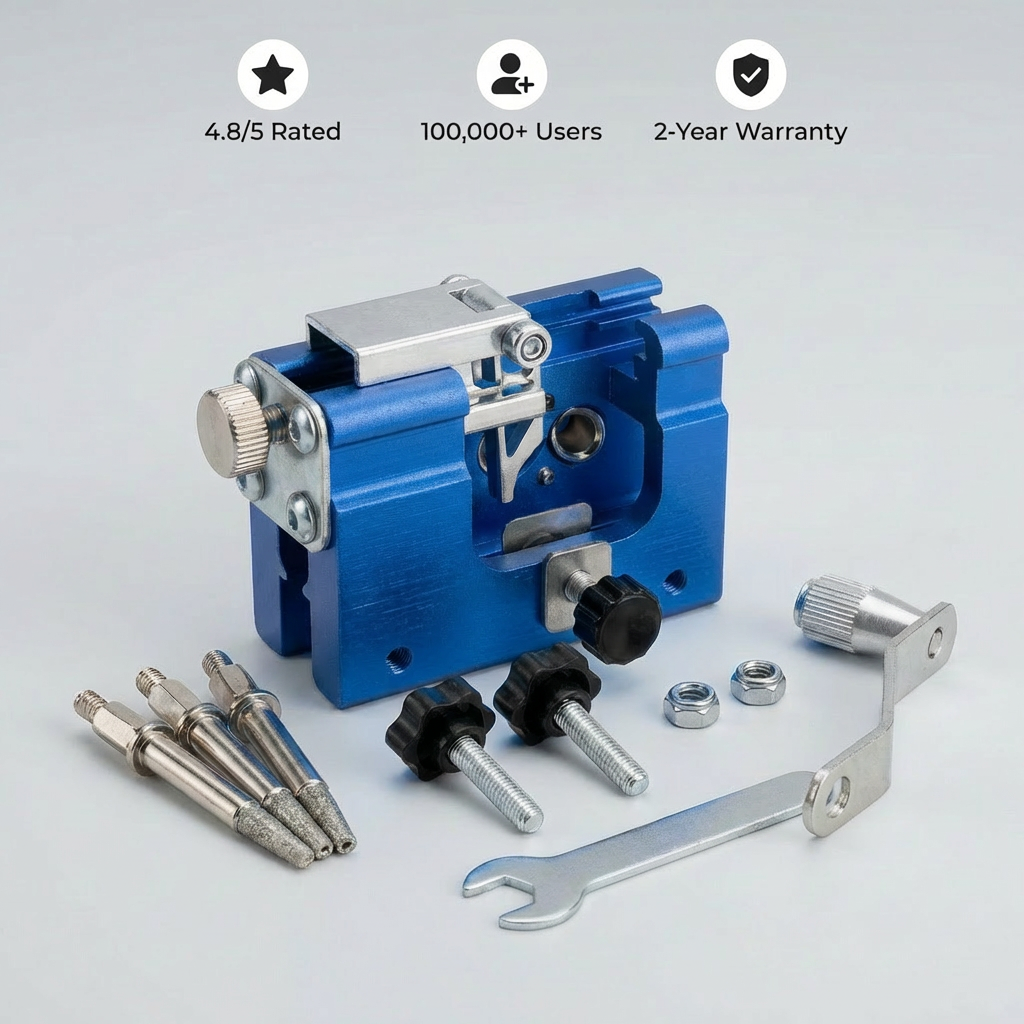 Kettingzaag-slijpset (3 koppen)